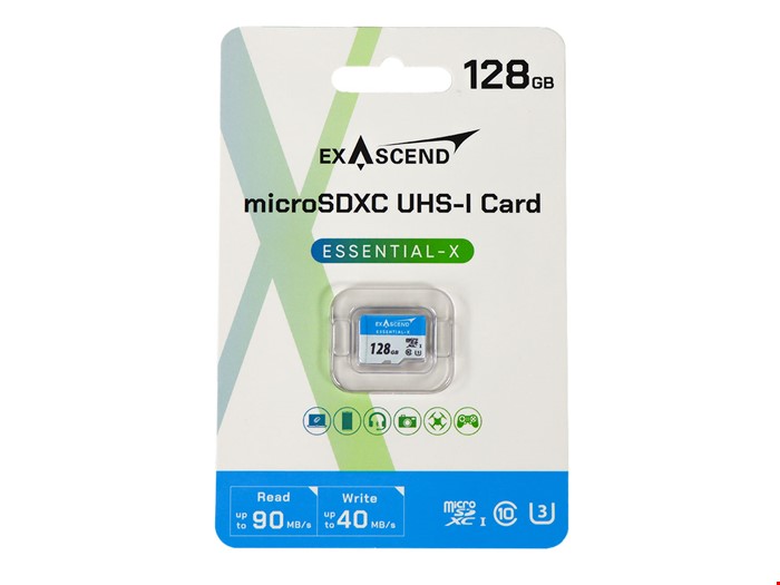کارت حافظه MicroSDXC ExAscend Essential-X V10 ظرفیت 128 