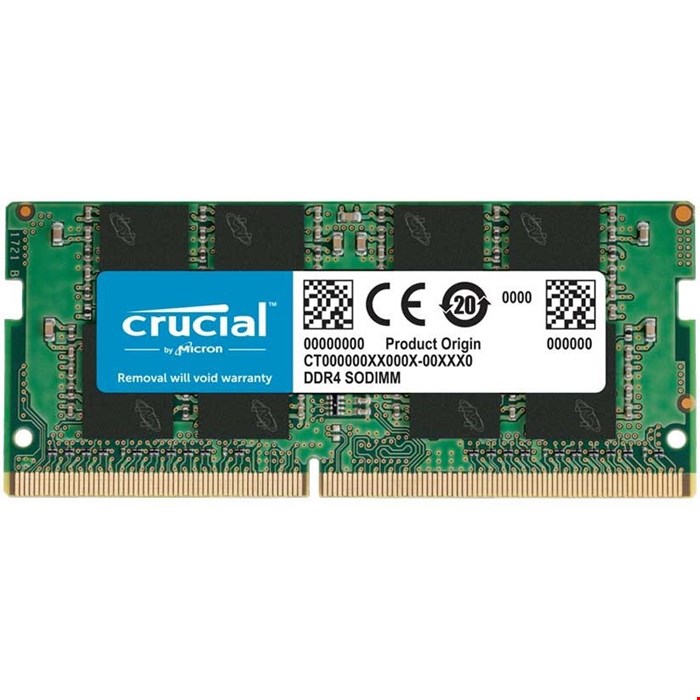 رم لپ تاپ کروشیال تک کاناله CT16 فرکانس 3200 مگاهرتز DDR4 تایمینگ CL22 حافظه 16 گیگابایت